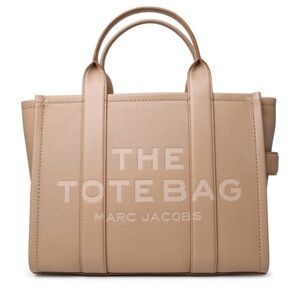 NEW MARC JACOBS medium tote in camel leather